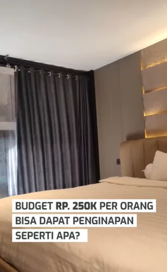 Ohana Suites Yogyakarta - Budget 250 per orang dapat penginapan seperti apa (1)