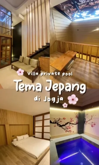 Ohana Suites Yogyakarta - Villa Private Pool Tema Jepang di Jogja